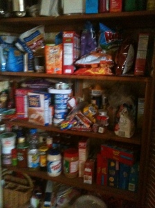 My parent's pantry! 